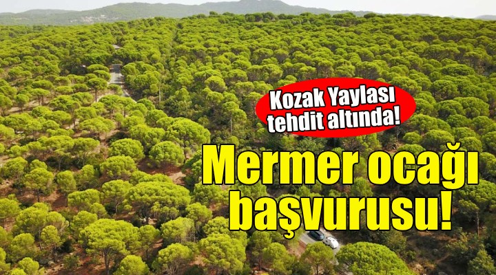 Kozak Yaylası'nda bir maden girişimi daha!