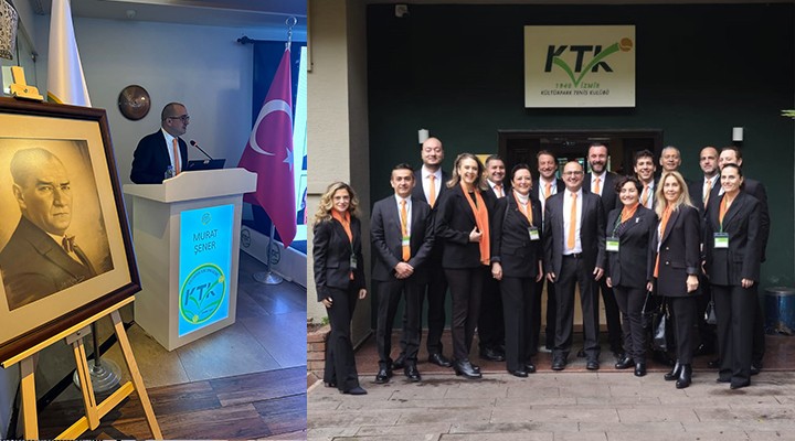 Kültürpark Tenis Spor Kulübü'nde yeni başkan Murat Şener...