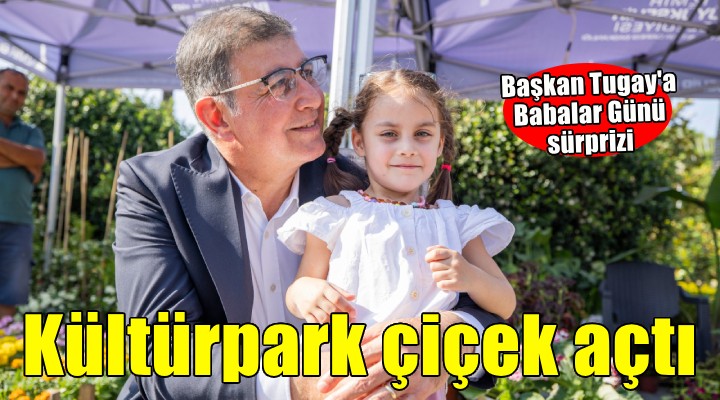 Kültürpark çiçek açtı