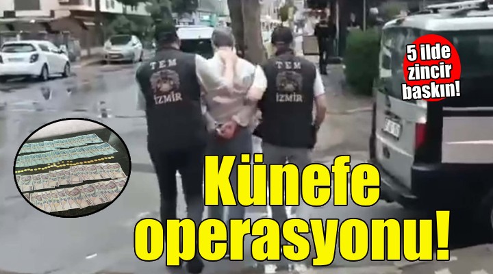 Künefe zincirine FETÖ/PDY operasyonu: 33 gözaltı