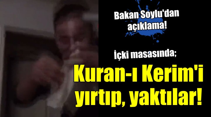 Kuran-ı Kerim'i yırtıp yakan 2 kişi gözaltına alındı