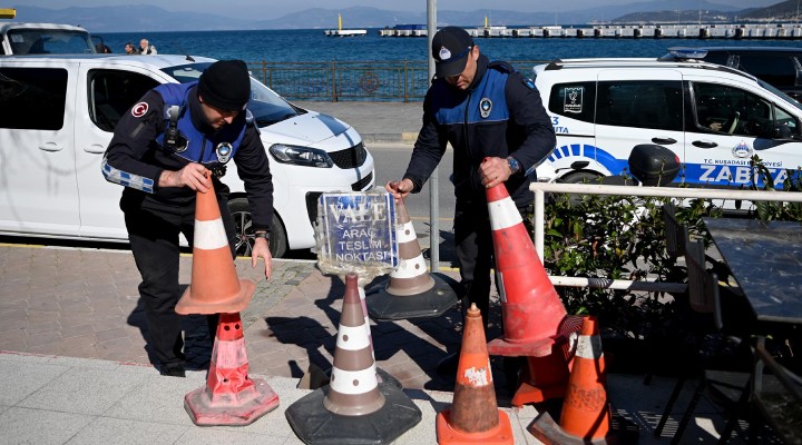 Kuşadası Belediyesi Zabıtası, işgaliye tolerans göstermiyor