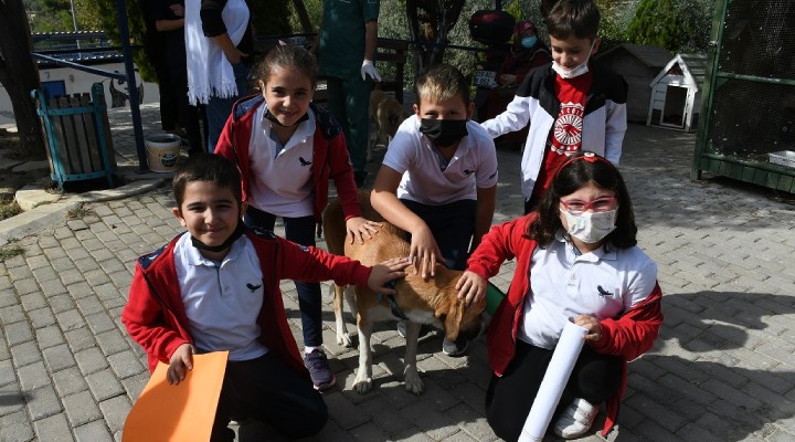 Kuşadası Belediyesi, çocukları can dostlarla buluşturdu!