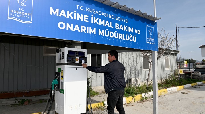 Kuşadası Belediyesi'nde akaryakıt yönetiminde yeni dönem