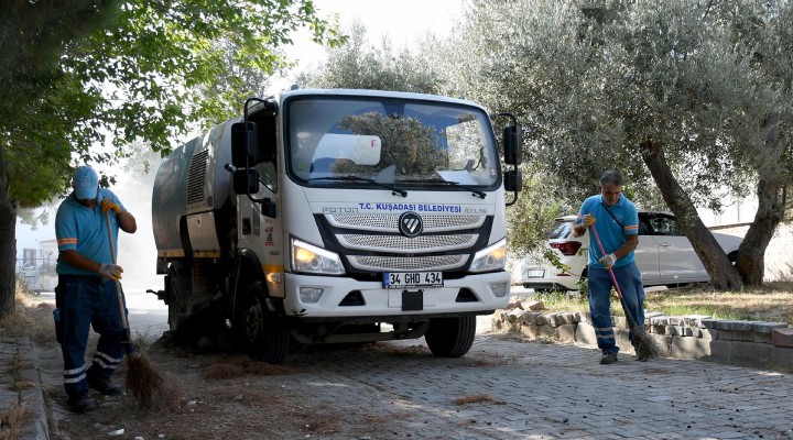 Kuşadası Belediyesi'nden sonbahar temizliği!