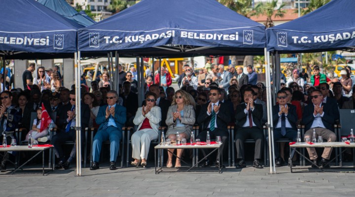 Kuşadası'nda 19 Mayıs coşkuyla kutlandı