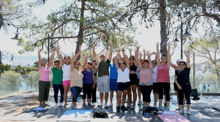 Kuşadası'nda her yaşa göre spor!