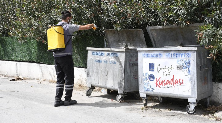 Kuşadası'nda sivrisinek ve haşereyle mücadele!