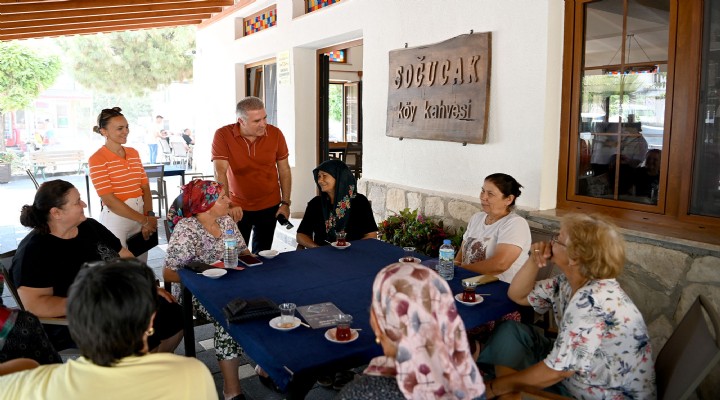 Kuşadası'nda yeni nesil köy kahvesi