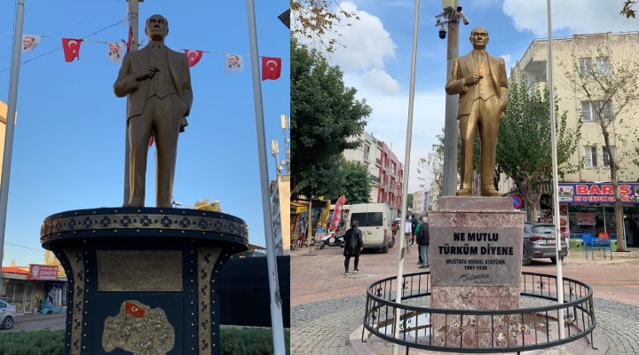 Kuşadası'ndaki tüm Atatürk anıtları yenilendi!