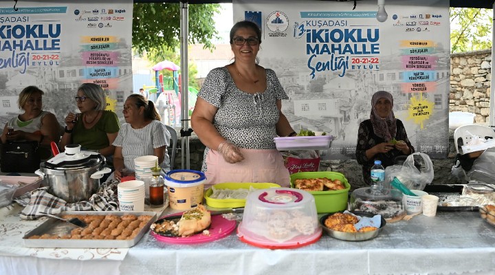 Kuşadası'nın yöresel lezzetleri büyük ilgi gördü