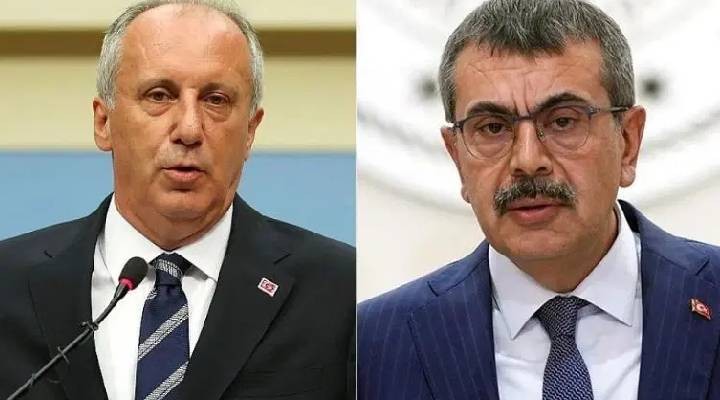 LGS tartışması büyüyor: Bakan Tekin ve İnce karşı karşıya