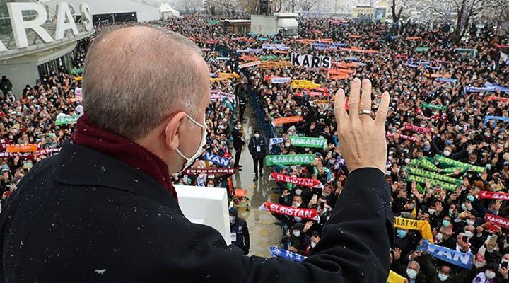 Lebaleb kongrede Erdoğan yeniden başkan