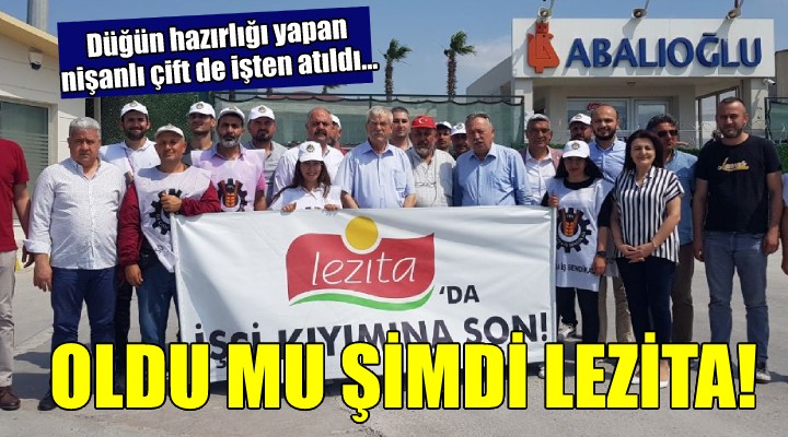 Lezita'da işten atılan onlarca işçi eylem yaptı!