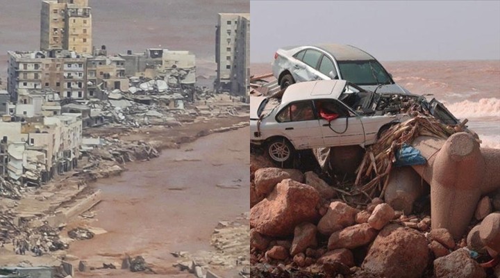 Libya'daki sel felaketinde acı bilanço: 10 bin kişi kayıp!