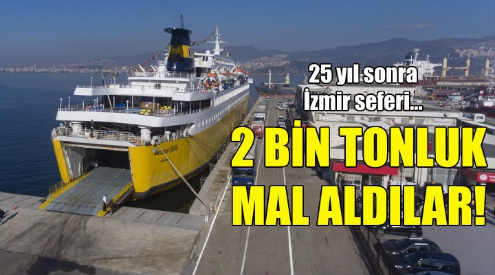 Libyalılar İzmir'den 2 bin ton mal aldı!
