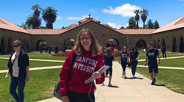 Liseli Zeynep, Stanford'dan kabul aldı