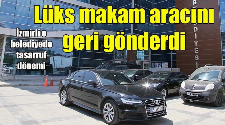 Lüks makam aracını geri gönderdi