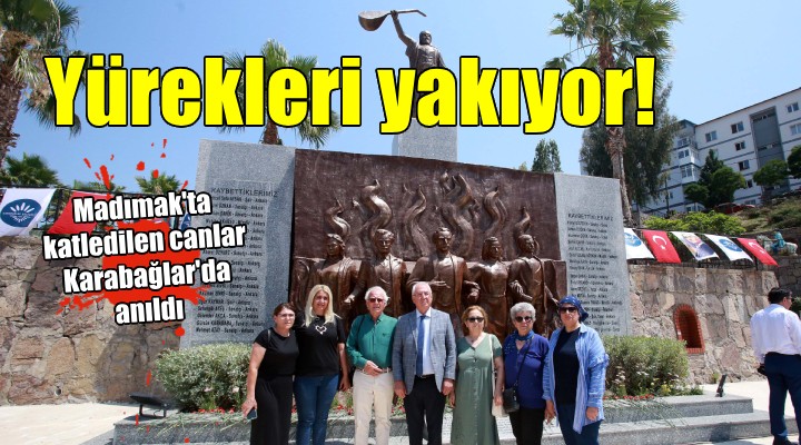 Madımak'ta katledilen canlar Karabağlar'da anıldı...