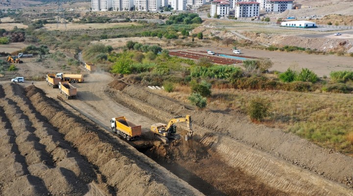 Manisa'da BYD'ye tahsis edilen arazide çalışmalar sürüyor!