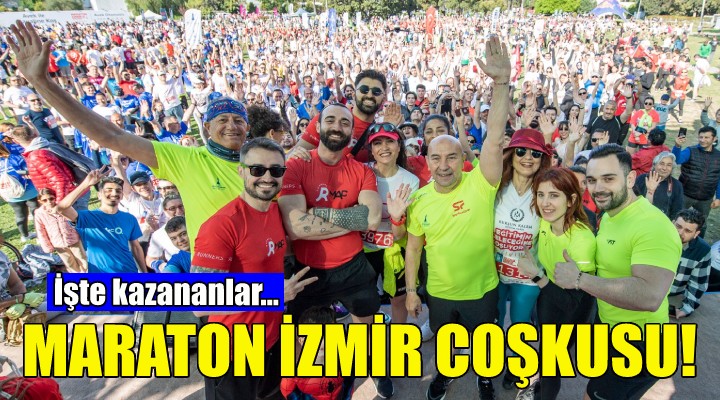Maraton İzmir 100'üncü yıl onuruna koşuldu!