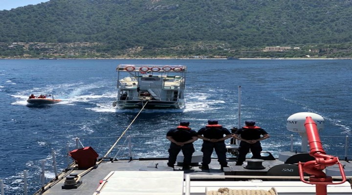 Marmaris'te faciadan kıl payı dönüldü