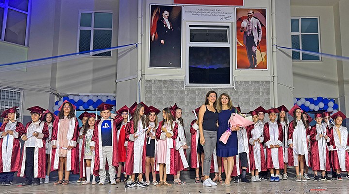 Mavişehir İlkokulu'nda mezuniyet heyecanı...