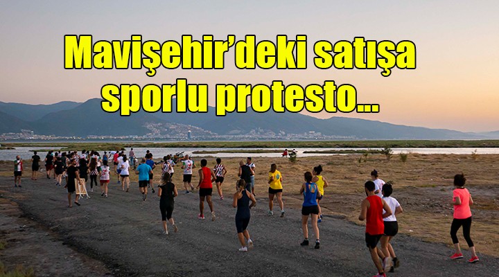 Mavişehir'deki satışa sporlu protesto!