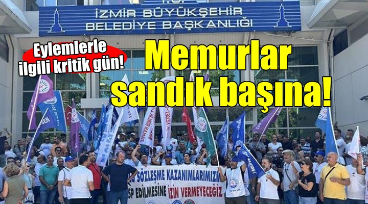 Memur eylemlerinde kritik gün belli oldu... SANDIKLAR KURULUYOR!