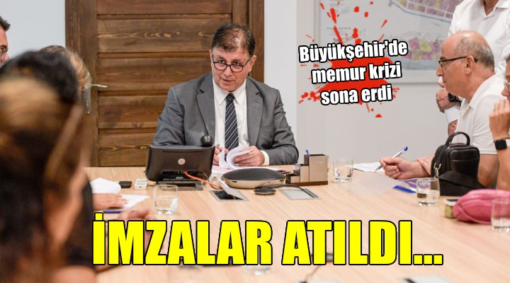 Memur krizi sona erdi... İMZALAR ATILDI!