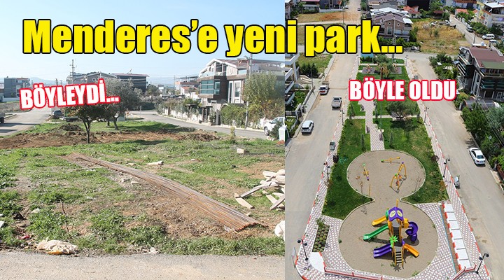 Menderes'e yeni park