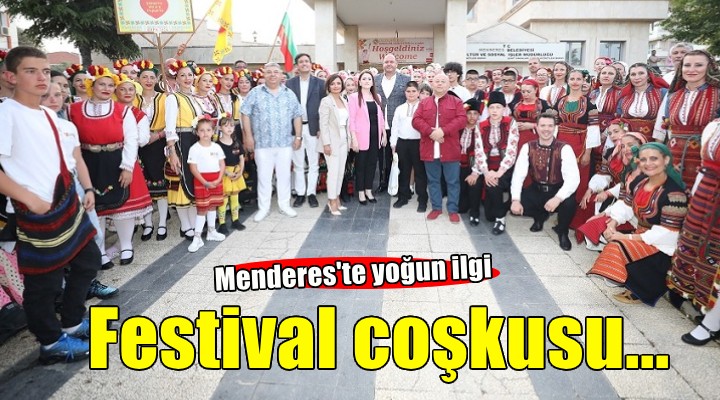 Menderes'te Mandalina Çiçeği Festivali coşkusu...