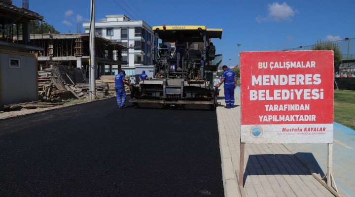 Menderes'te asfalt seferberliği!