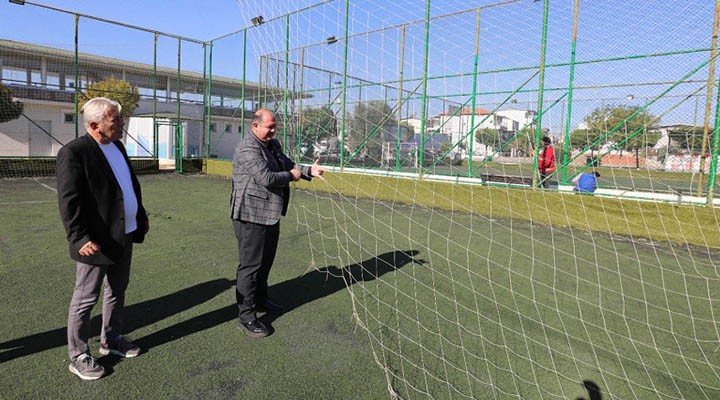 Menderes'te tesislere bakım!