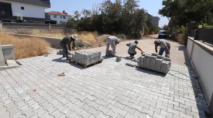 Menderes'te yollar yenileniyor!