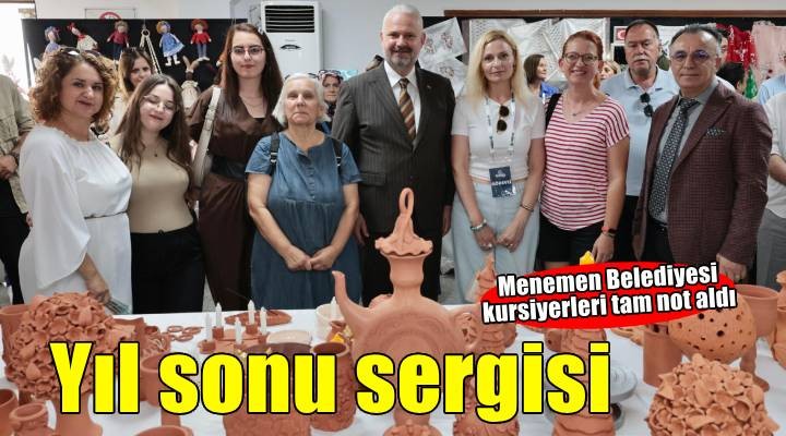 Menemen'de coşkulu kursiyerler buluşması