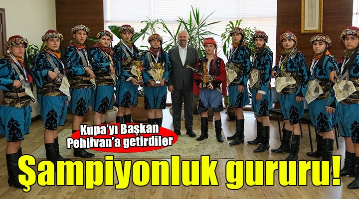 Menemen'e Türkiye Şampiyonluğu gururu!