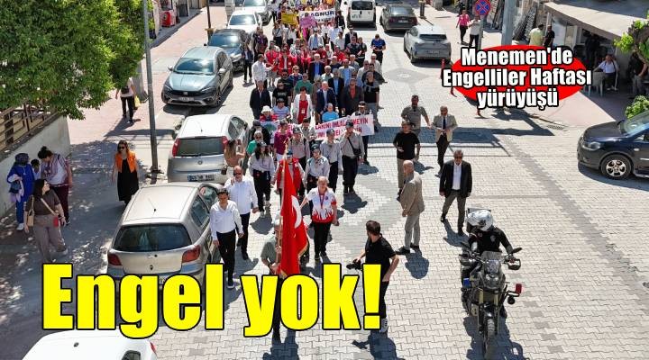 Menemen'de sevgiye ve umuda engel yok