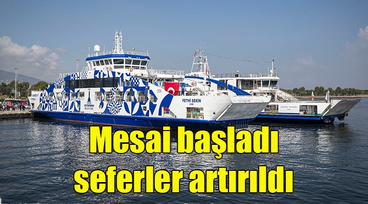 Mesai başladı, Büyükşehir seferleri artırdı!