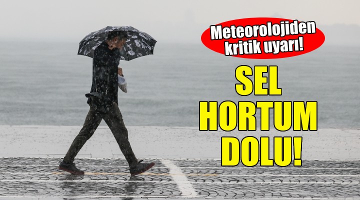 Meteorolojiden İzmir uyarısı!