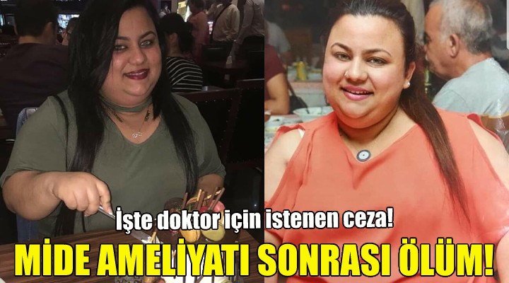 Mide ameliyatı sonrası ölüm!