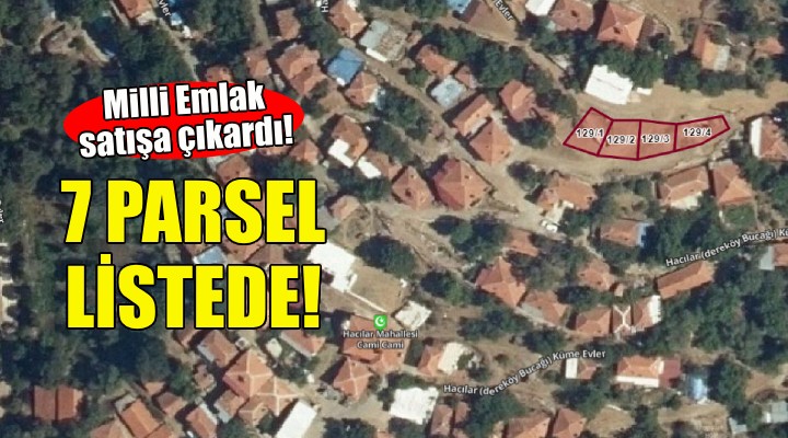 Milli Emlak İzmir'deki 7 parseli satıyor!