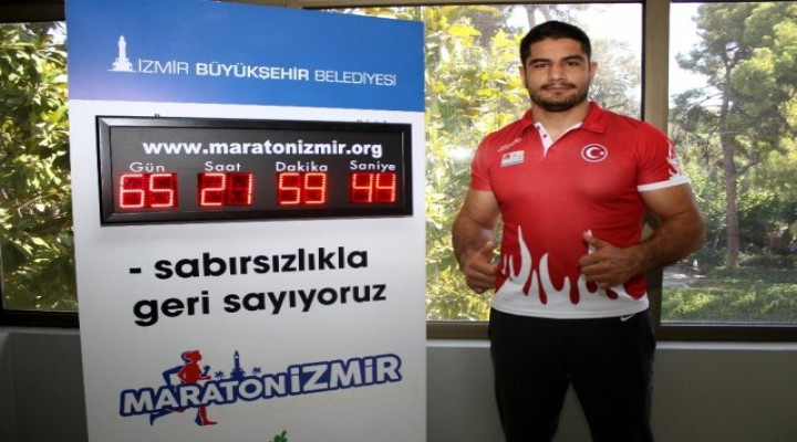 Milli güreşçi Taha Akgül, Maraton İzmir'i dünyaya tanıtacak
