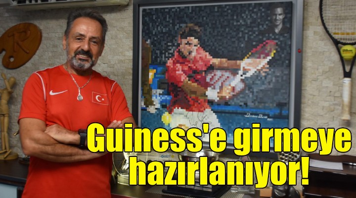 Milli tenisçi çektiği fotoğraflarla Guiness'e girmeye hazırlanıyor!