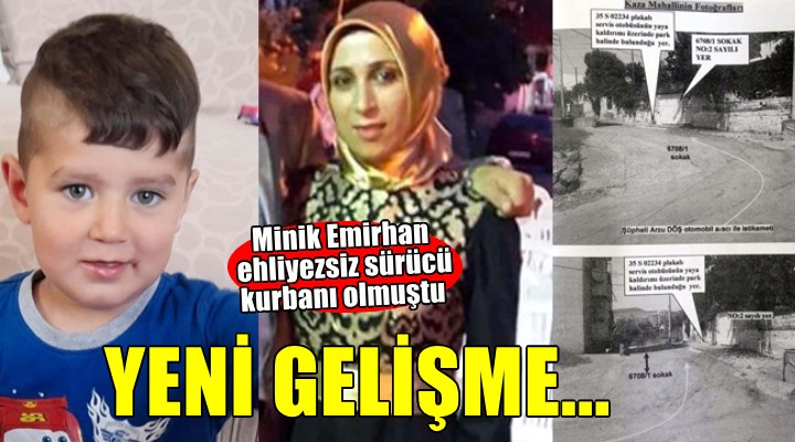 Minik Emirhan'ın öldüğü kazada yeni gelişme...