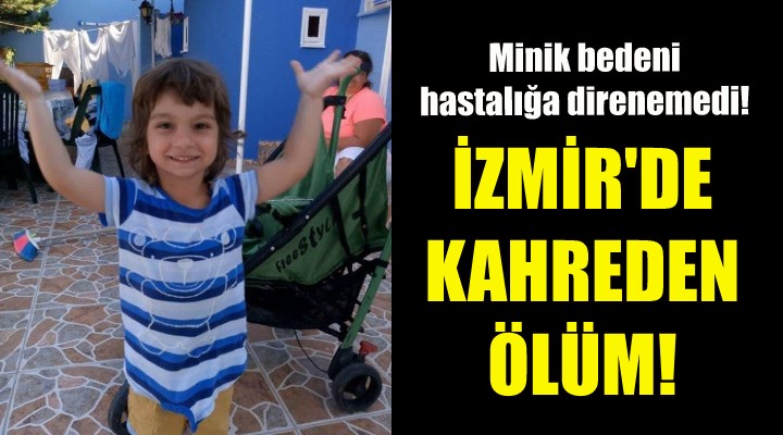 Minik bedeni hastalığa direnemedi!