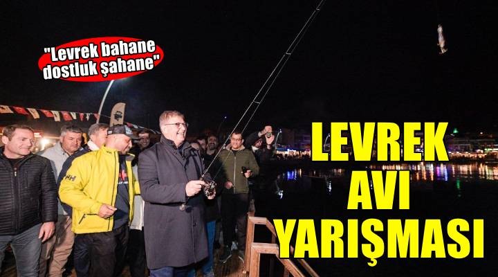 Mordoğan'da balık avı heyecanı