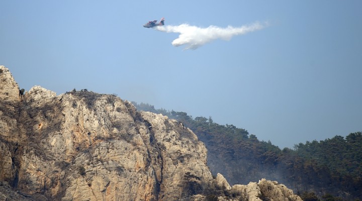 Muğla'daki orman yangını 3'üncü günde!