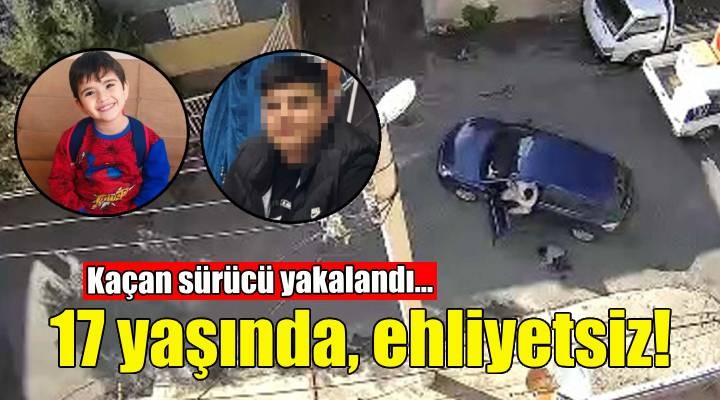 Muhammed Talha'ya çarpan sürücü yakalandı... 17 yaşında, ehliyetsiz!