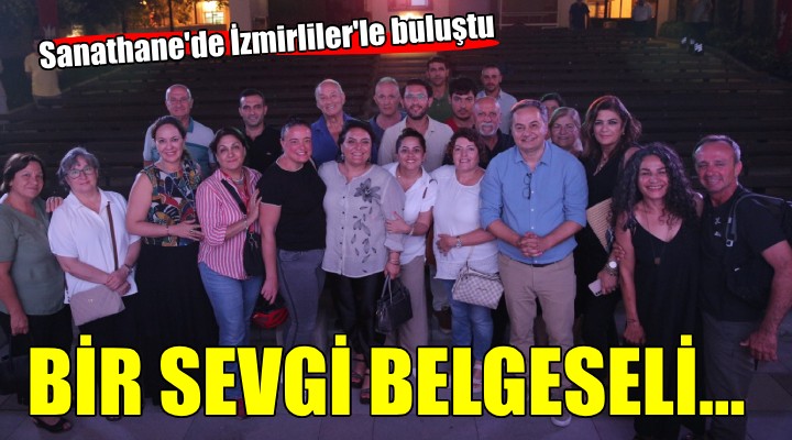 Müjdat Gezen Bir Sevgi Belgeseli Sanathane’de İzmirlilerle buluştu